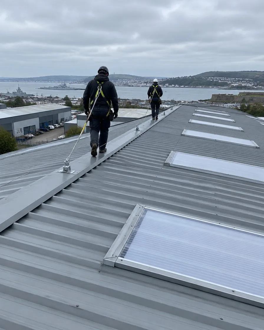 Commercial roofing in Totnes