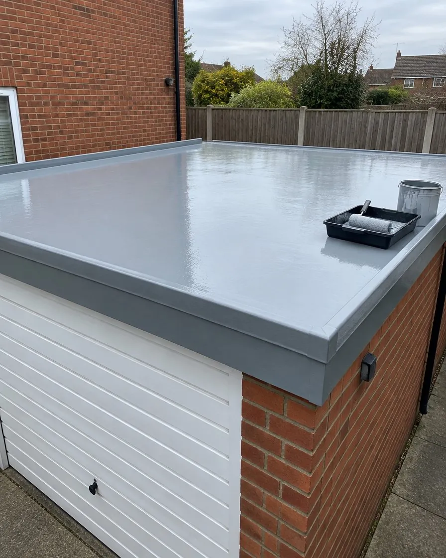 Garage roof replacement in Totnes