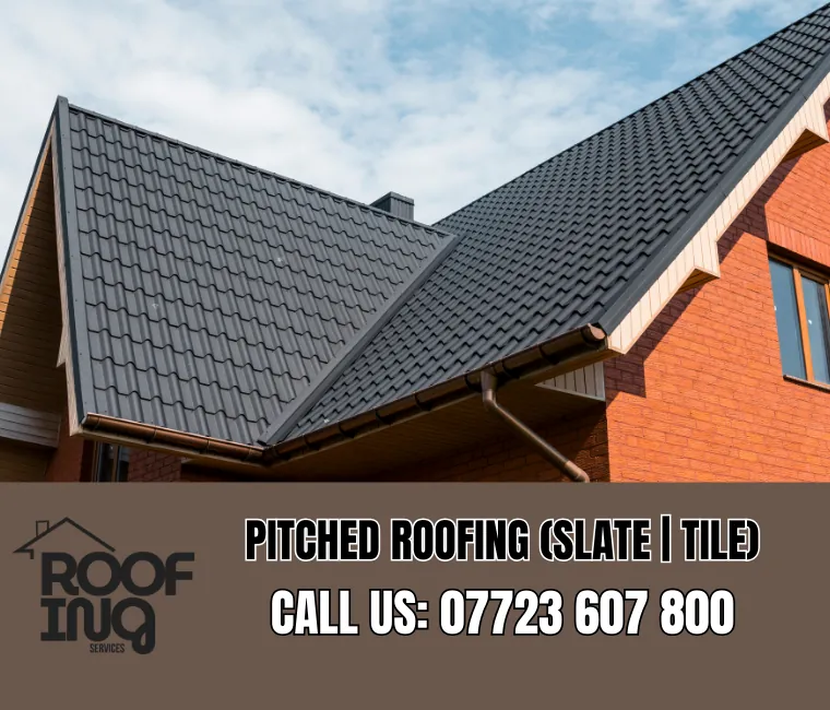 Pitched roof repairs and installation in Totnes