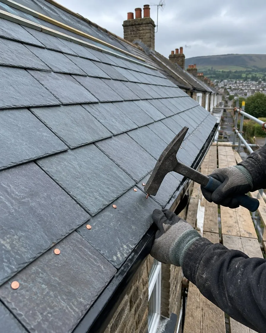 Slate roofing in Totnes